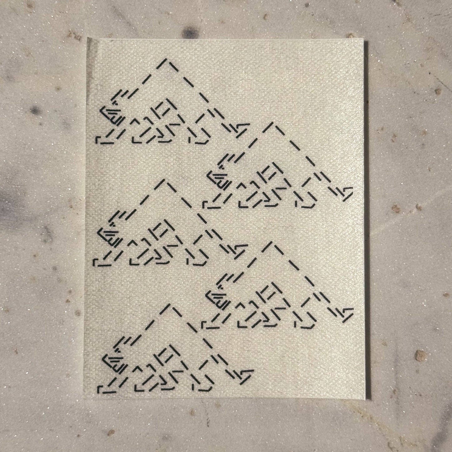 Approved Textiles - Catshiko: Visible Mending Transfers