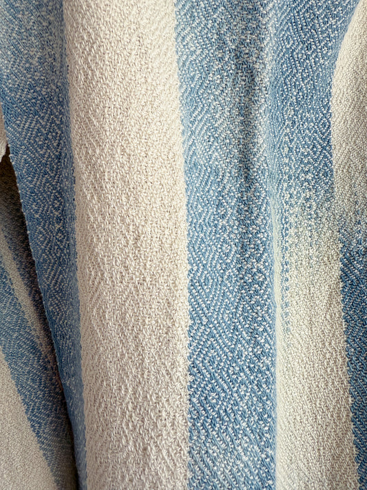 Hand Woven Shawl from our 2024 indigo harvest