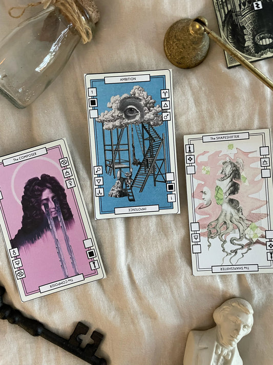 The Deleted Work Tarot Deck