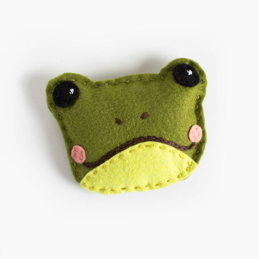 Heron Hill Stitch Co - Fran the Optimistic Frog Craft Kit