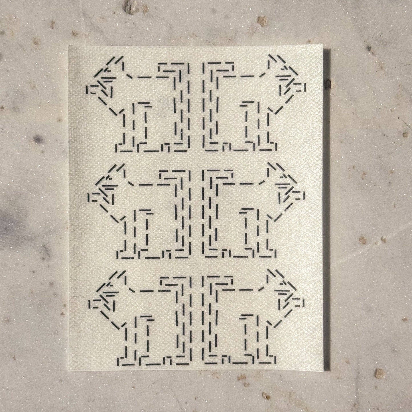 Approved Textiles - Catshiko: Visible Mending Transfers
