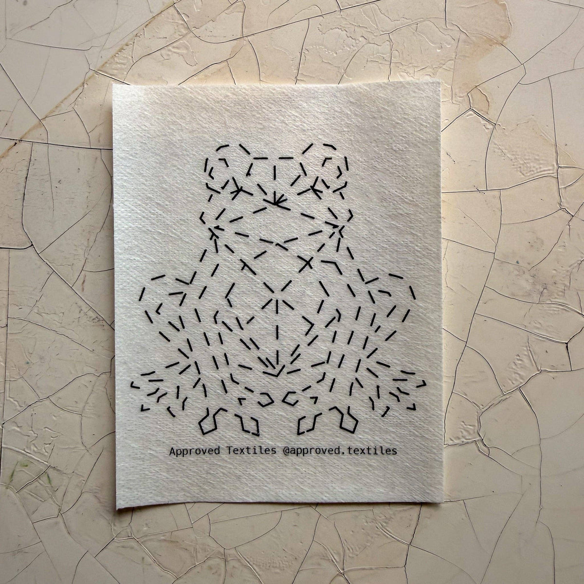 Approved Textiles - Dissolvable Stitching Guides For Visible Mending