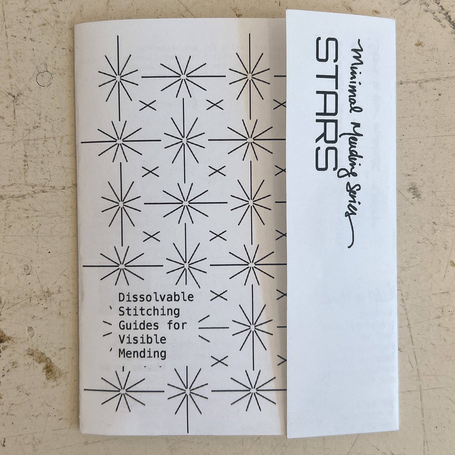 Approved Textiles - Stars . Minimal Mending Series