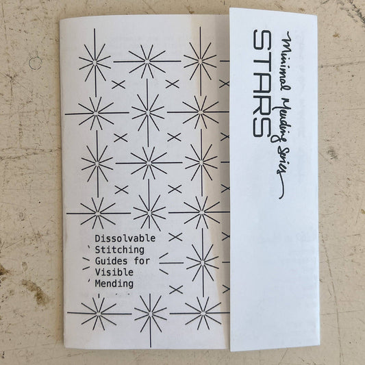 Approved Textiles - Stars . Minimal Mending Series