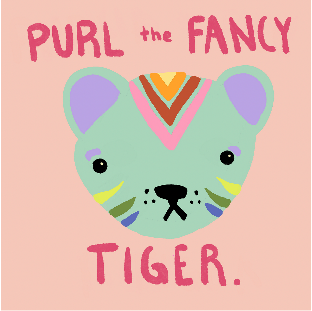 Heron Hill Stitch Co - Purl the Fancy Tiger Craft Kit