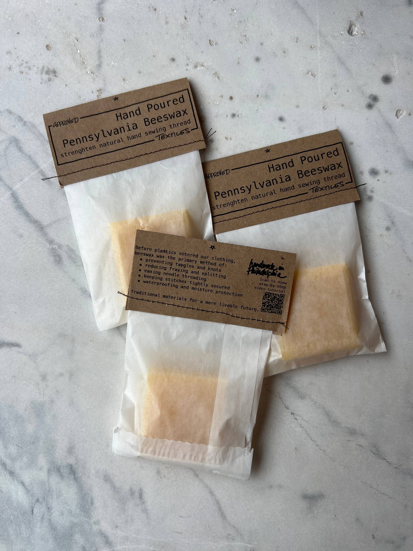 Approved Textiles - Beeswax Block (24 g)