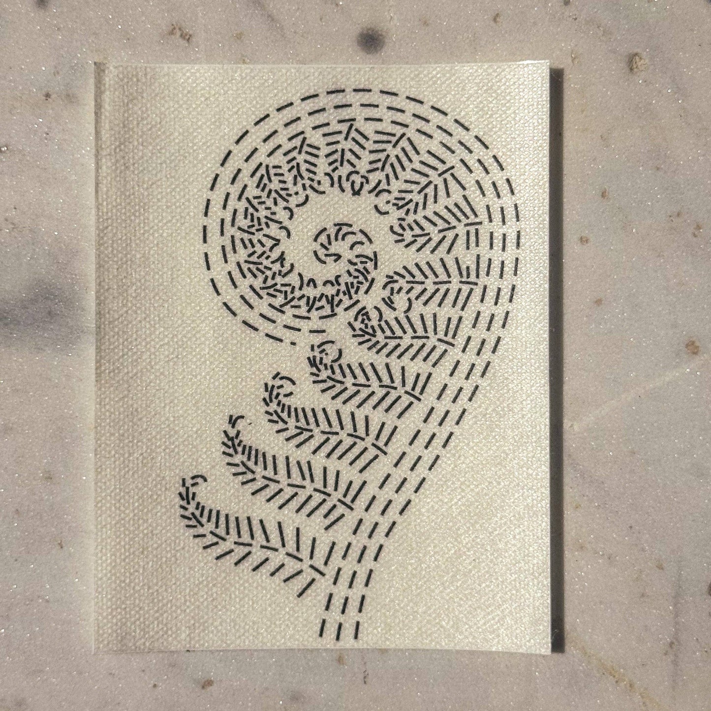 Approved Textiles - Frond: Visible Mending Transfers