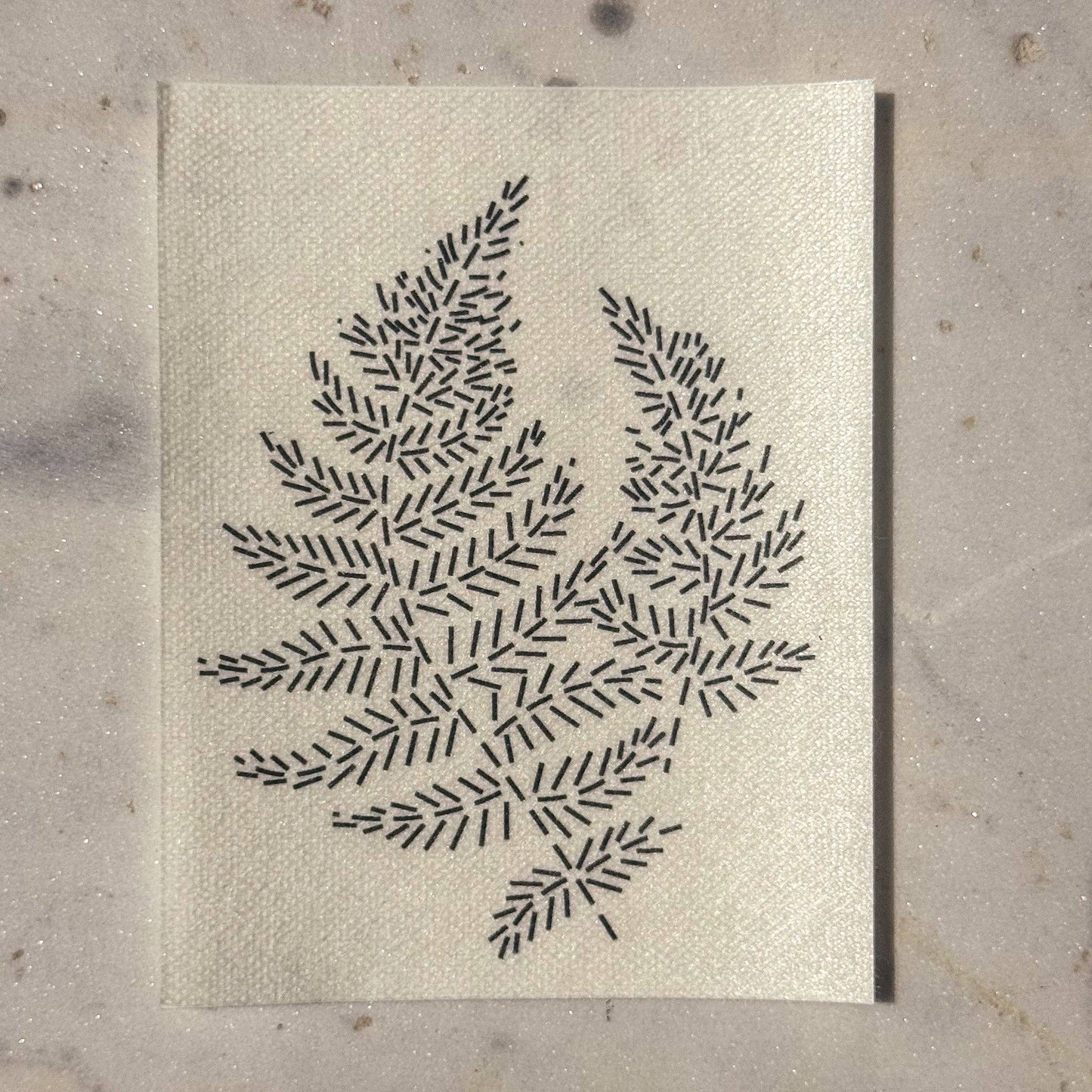 Approved Textiles - Frond: Visible Mending Transfers