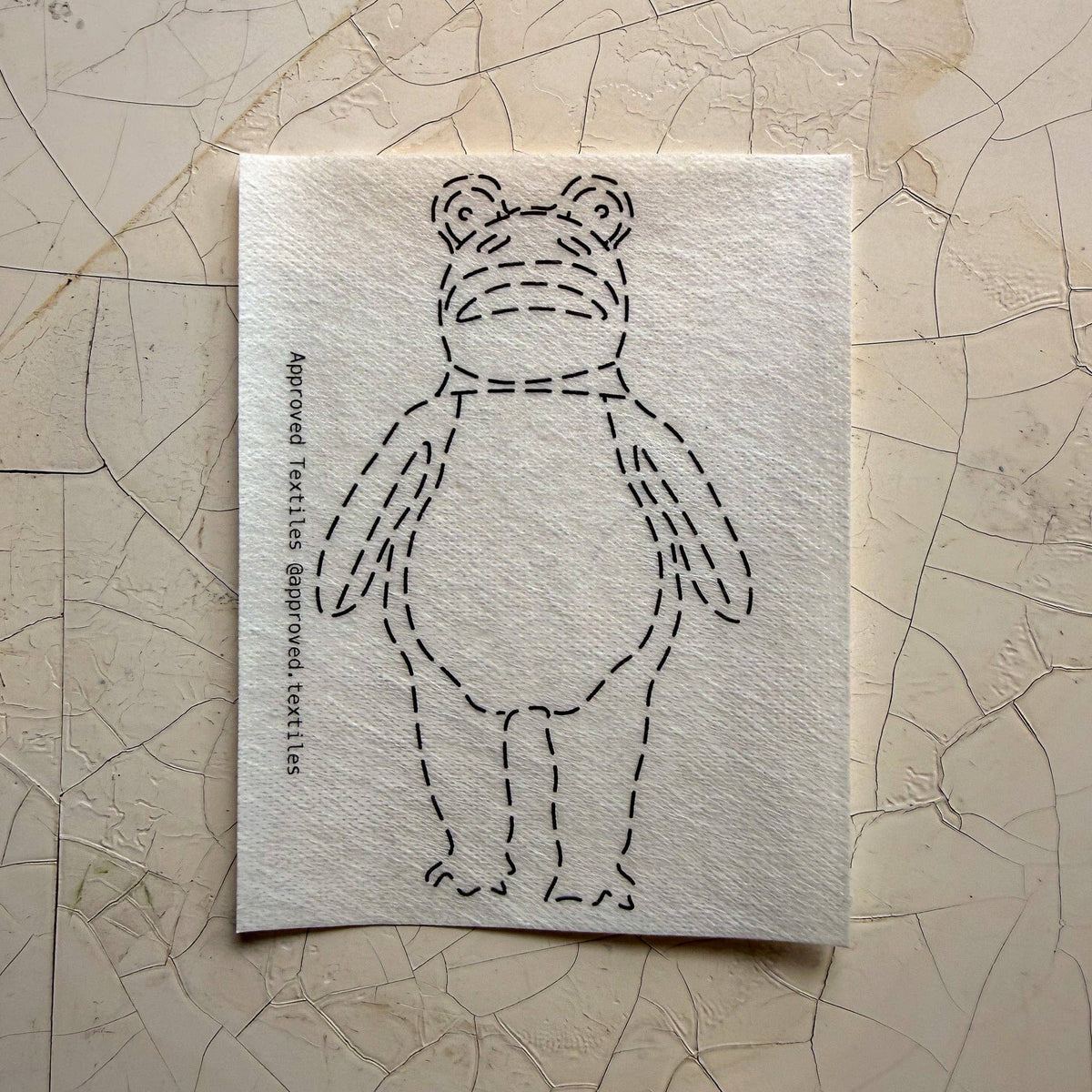 Approved Textiles - Dissolvable Stitching Guides For Visible Mending
