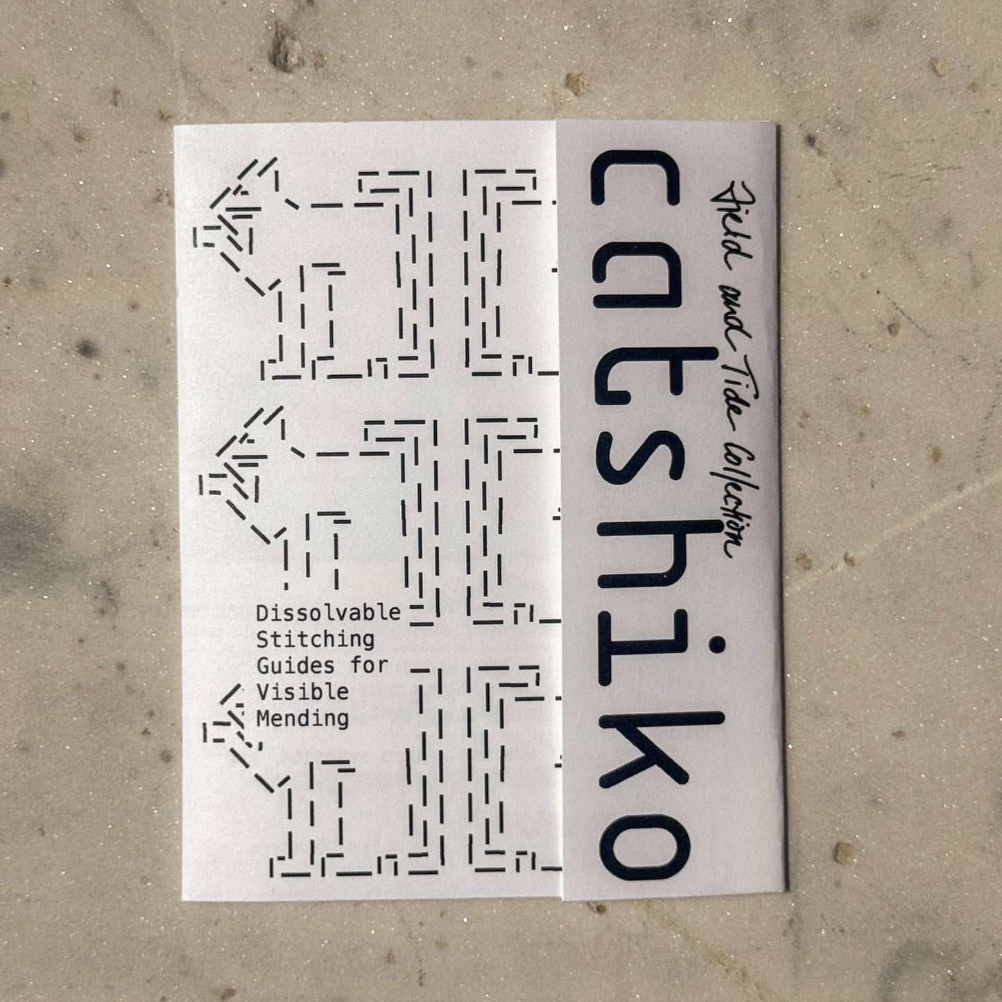 Approved Textiles - Catshiko: Visible Mending Transfers