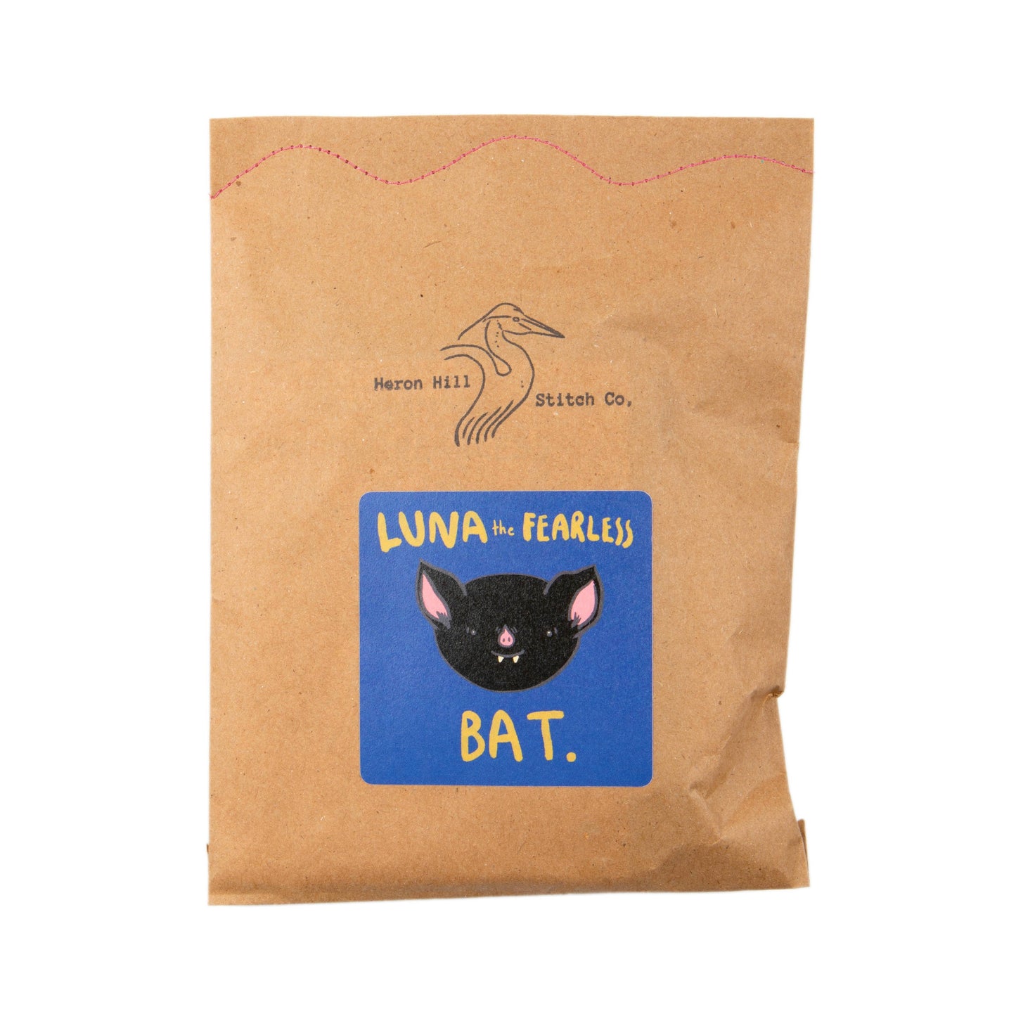 Heron Hill Stitch Co - Luna the Fearless Bat Craft Kit