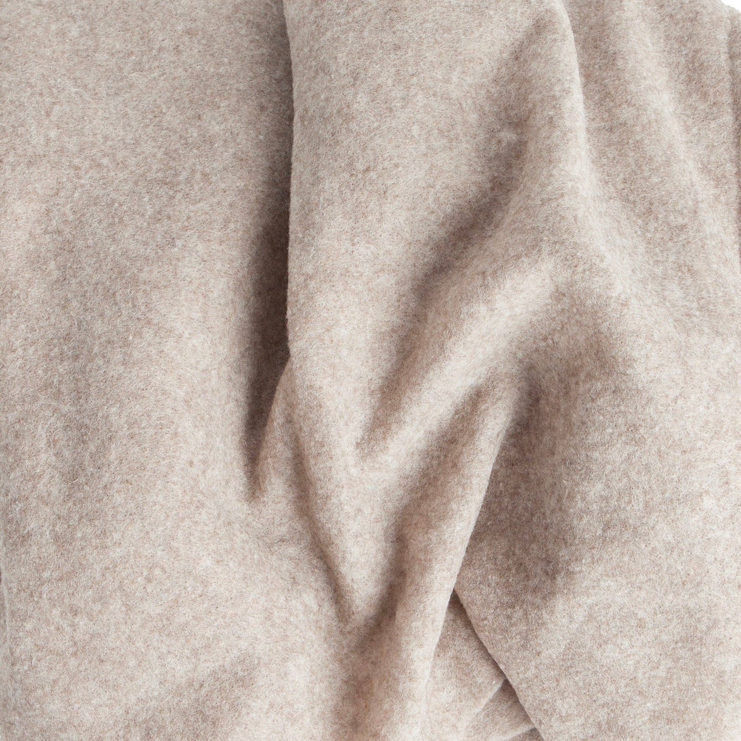 Pure Merino Wool, Extra Fine Pre Felt Fabric Un-dyed, Natural Brown Color