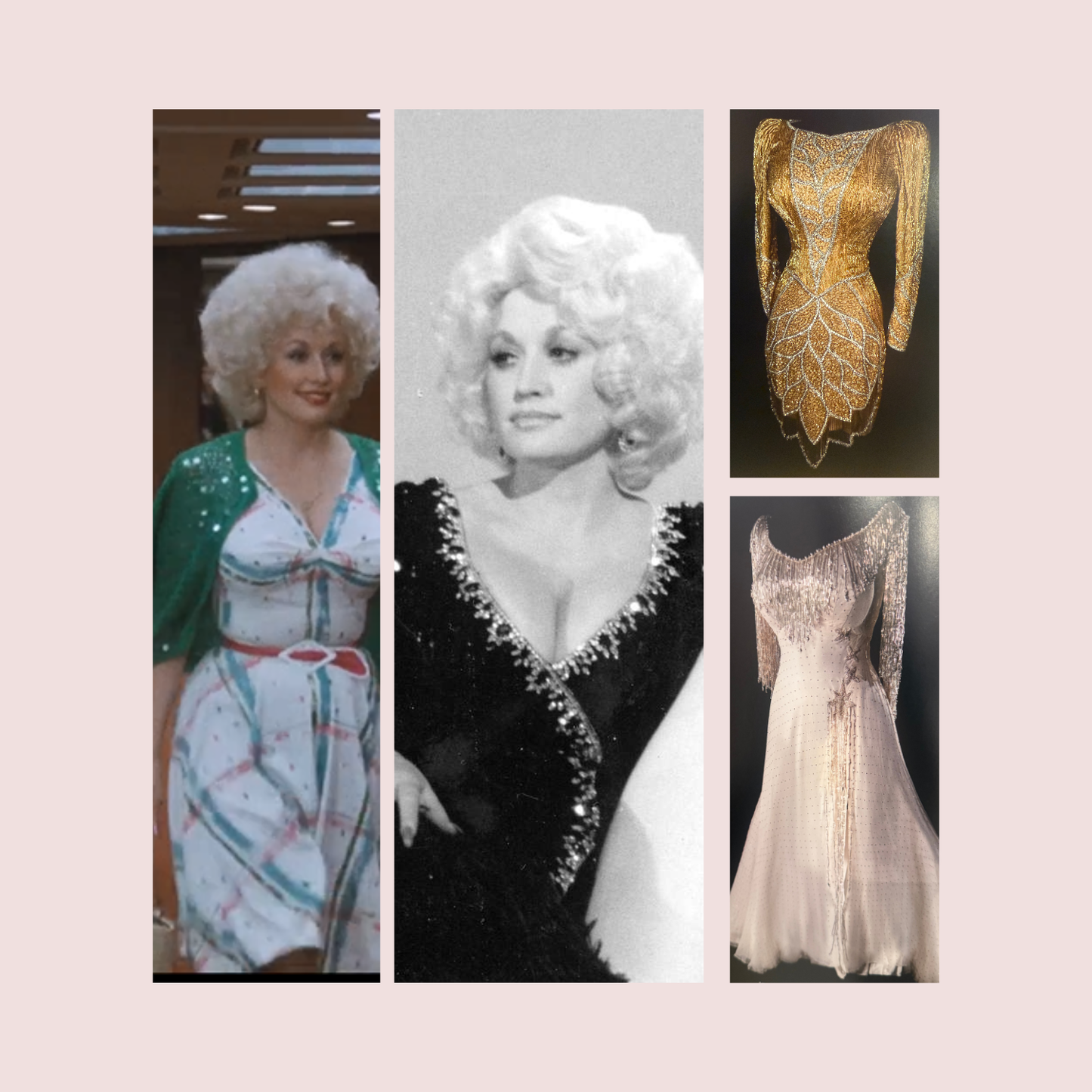 Approved Textiles - Dolly Parton Mending + Embellishment Transfer