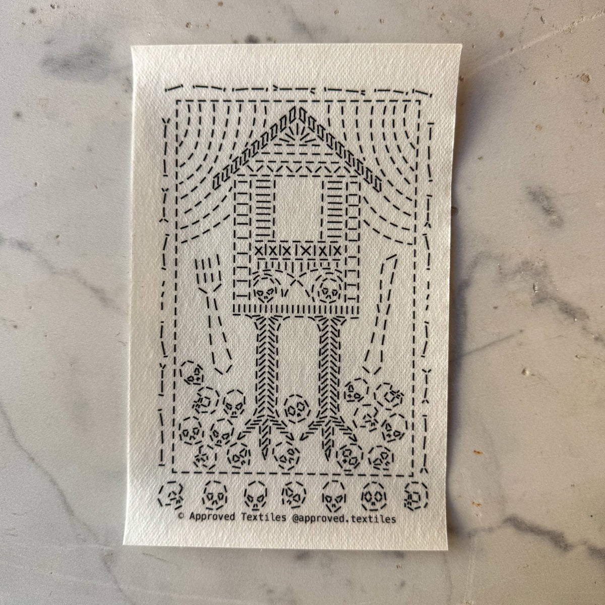 Approved Textiles - Dissolvable Stitching Guides For Visible Mending