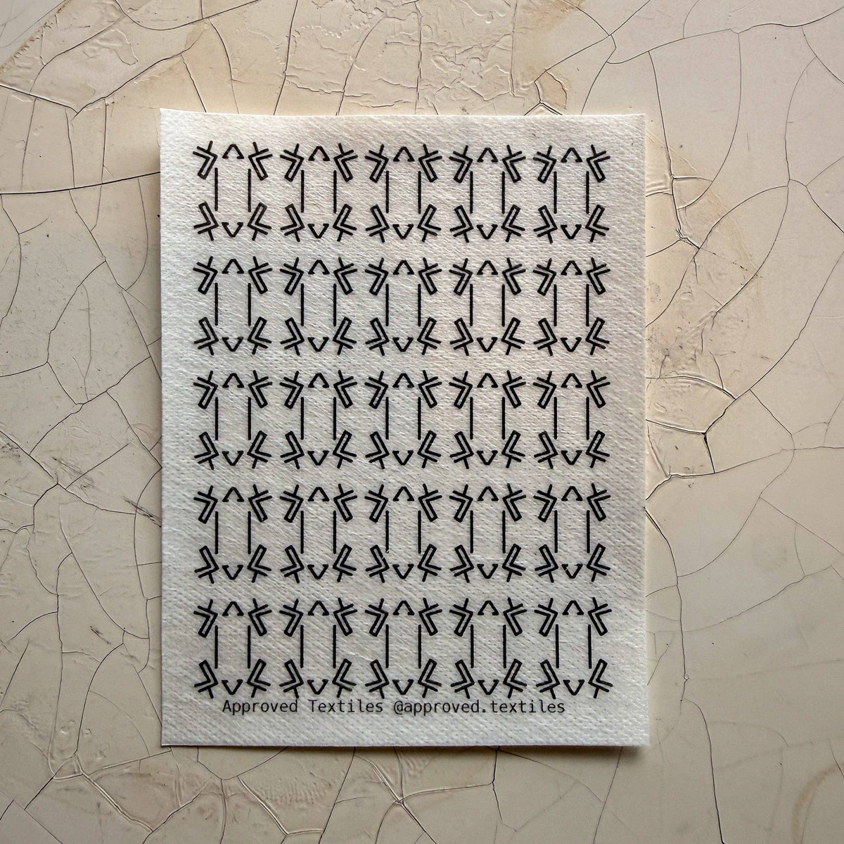 Approved Textiles - Dissolvable Stitching Guides For Visible Mending