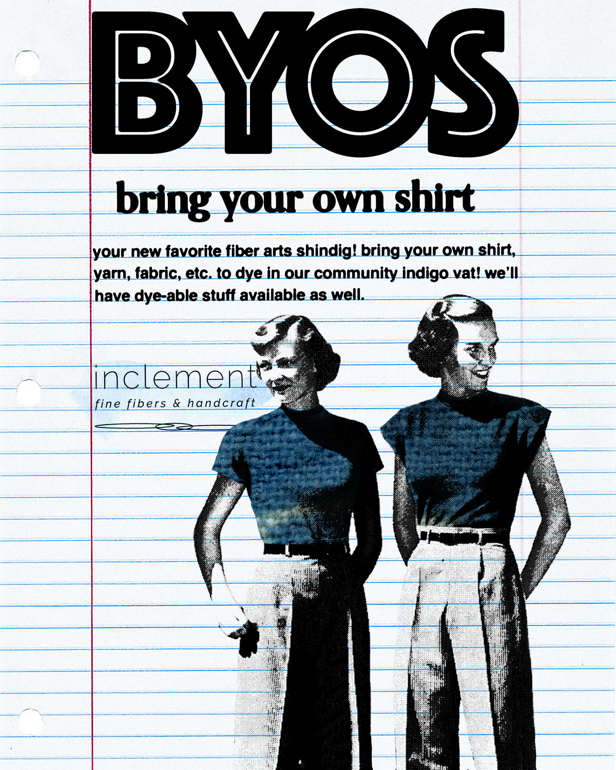 Bring Your Own Shirt: An indigo dye party