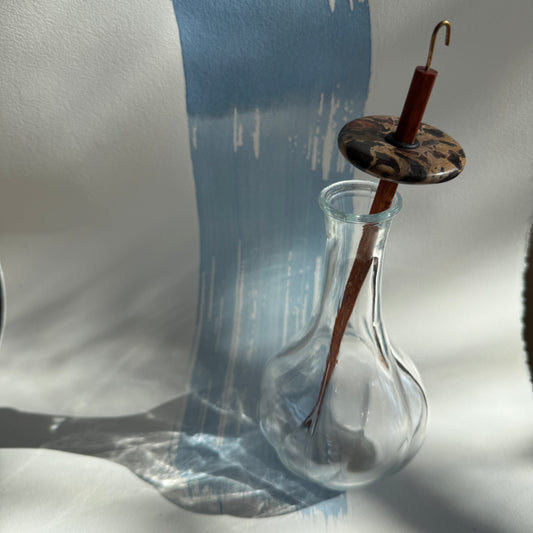 Gemstone Drop Spindle