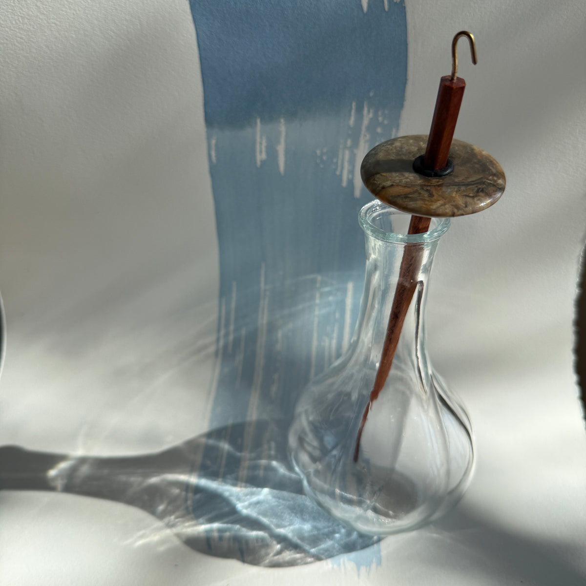 Gemstone Drop Spindle