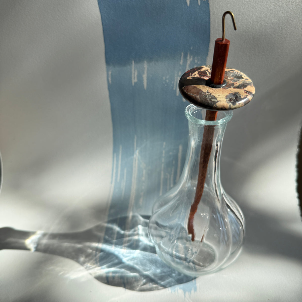 Gemstone Drop Spindle
