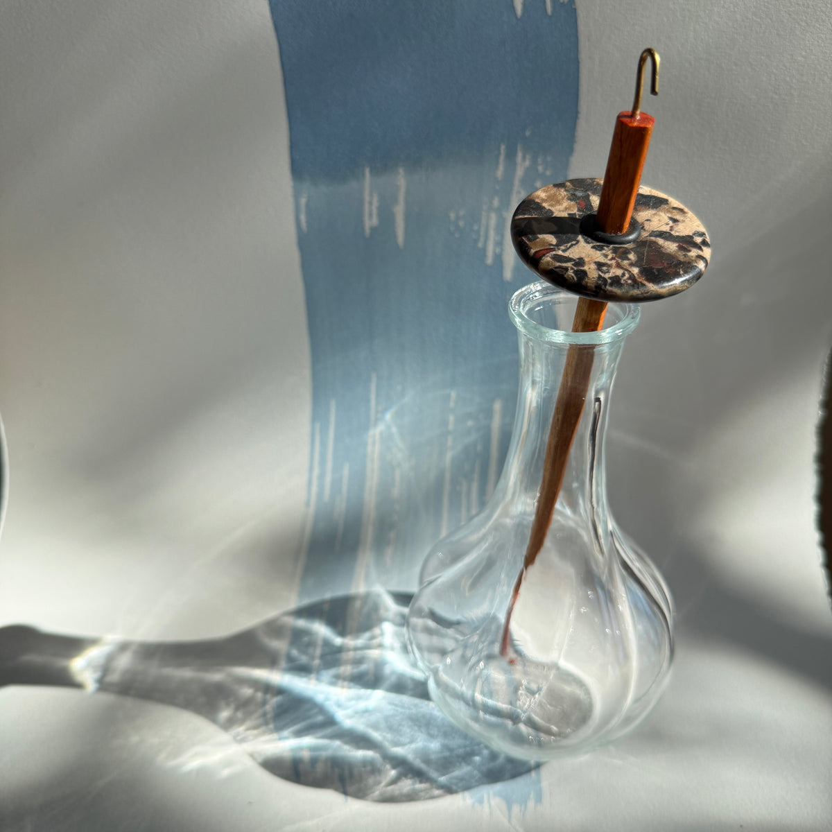 Gemstone Drop Spindle
