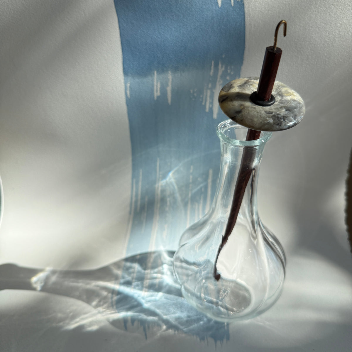 Gemstone Drop Spindle