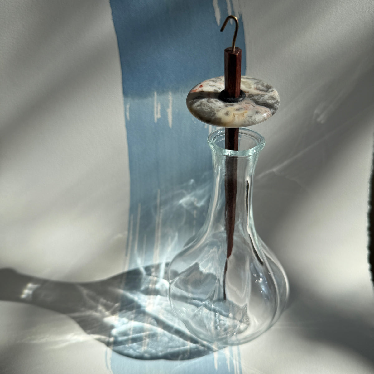Gemstone Drop Spindle