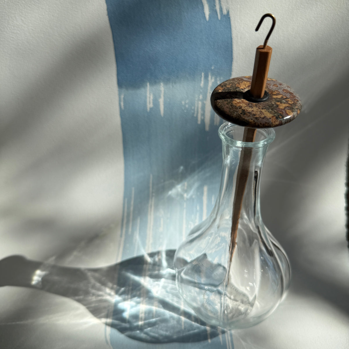 Gemstone Drop Spindle