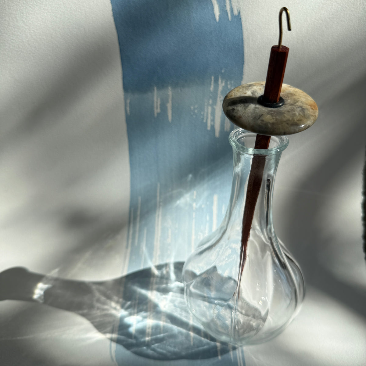 Gemstone Drop Spindle