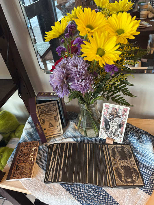 The Deleted Work Tarot Deck