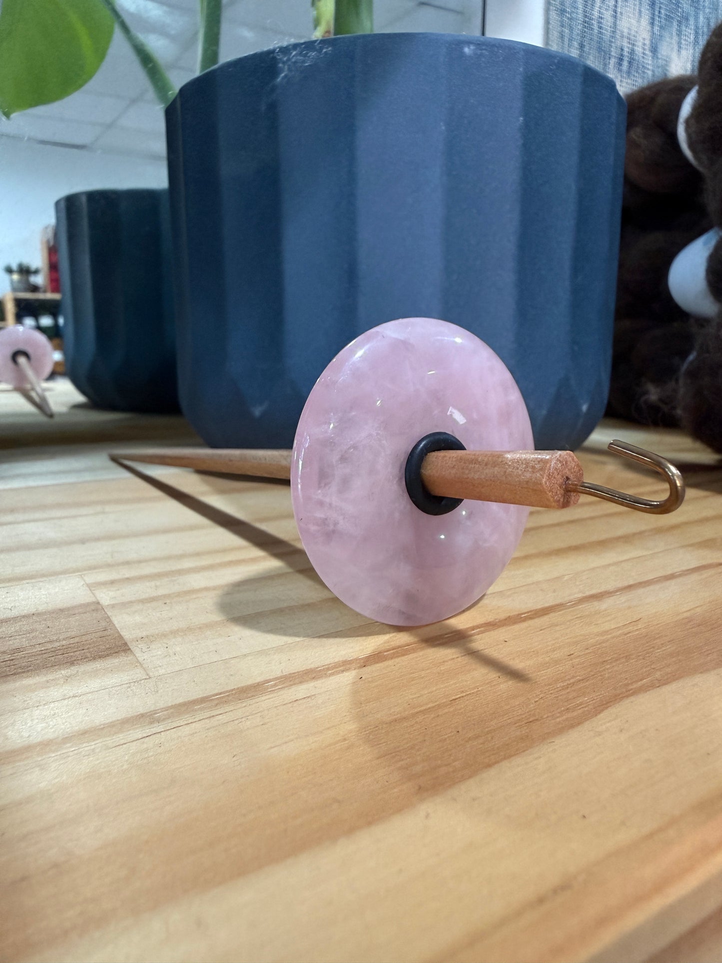 Gemstone Drop Spindle