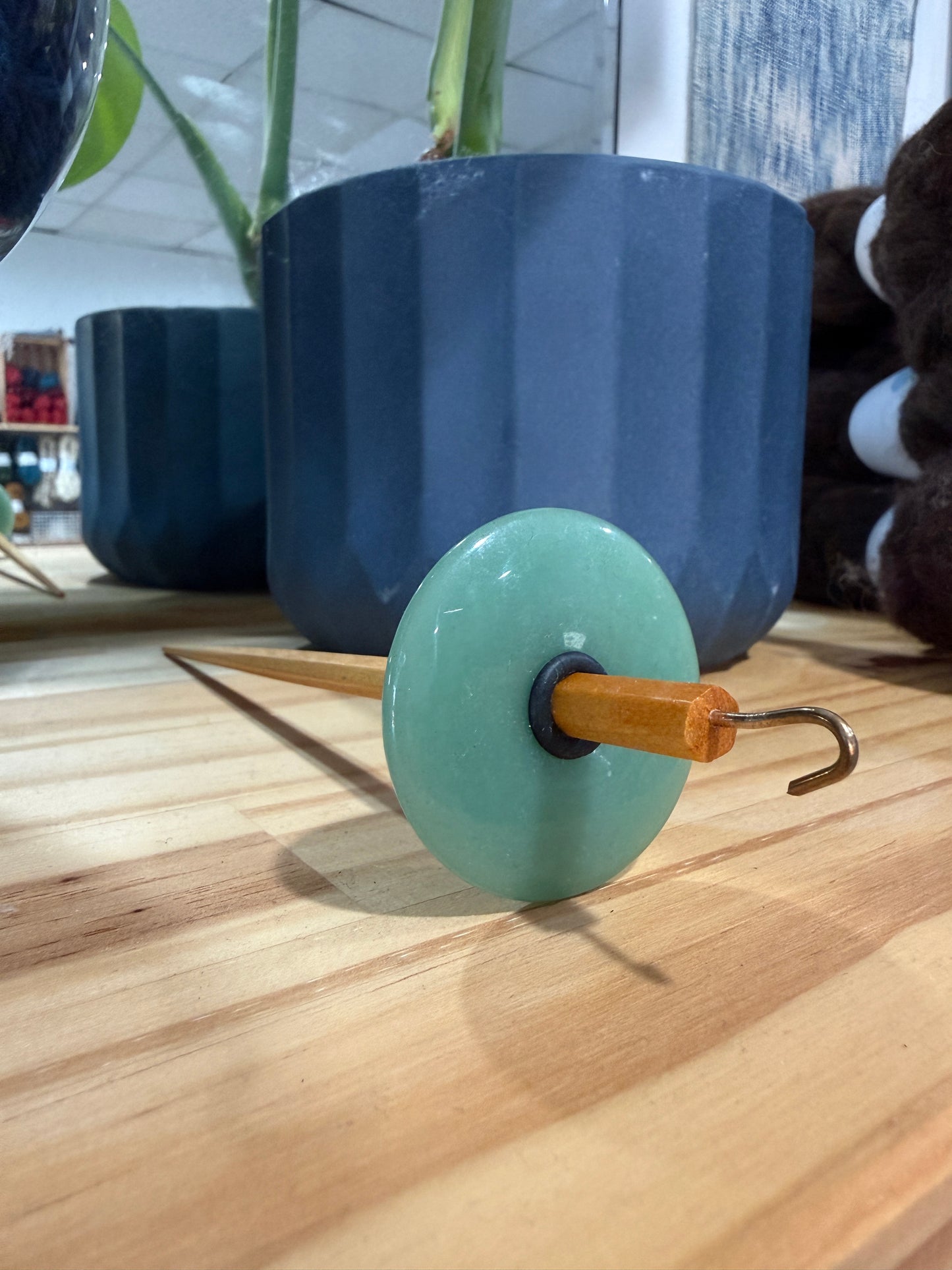 Gemstone Drop Spindle