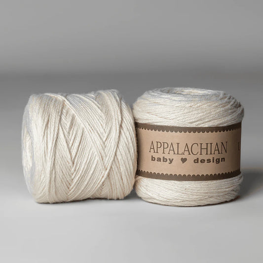 Appalachian Baby - U.S. Organic Cotton Sport Weight Yarn Ball