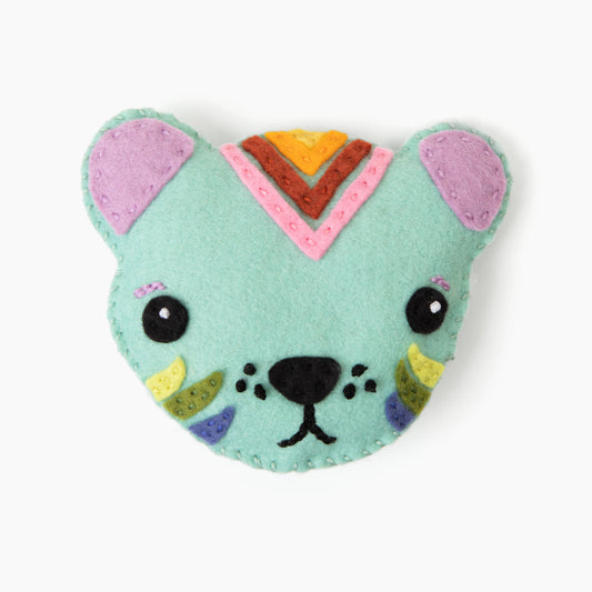 Heron Hill Stitch Co - Purl the Fancy Tiger Craft Kit