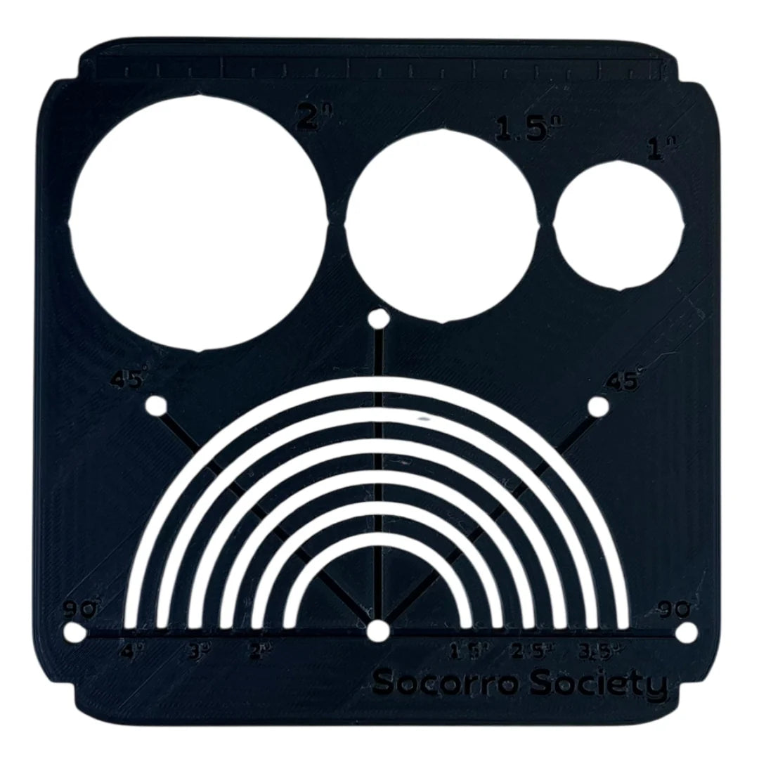 Sashiko Circle Stencil