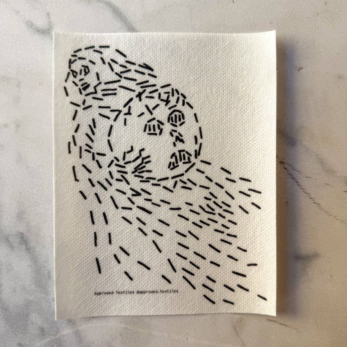 Approved Textiles - Dissolvable Stitching Guides For Visible Mending