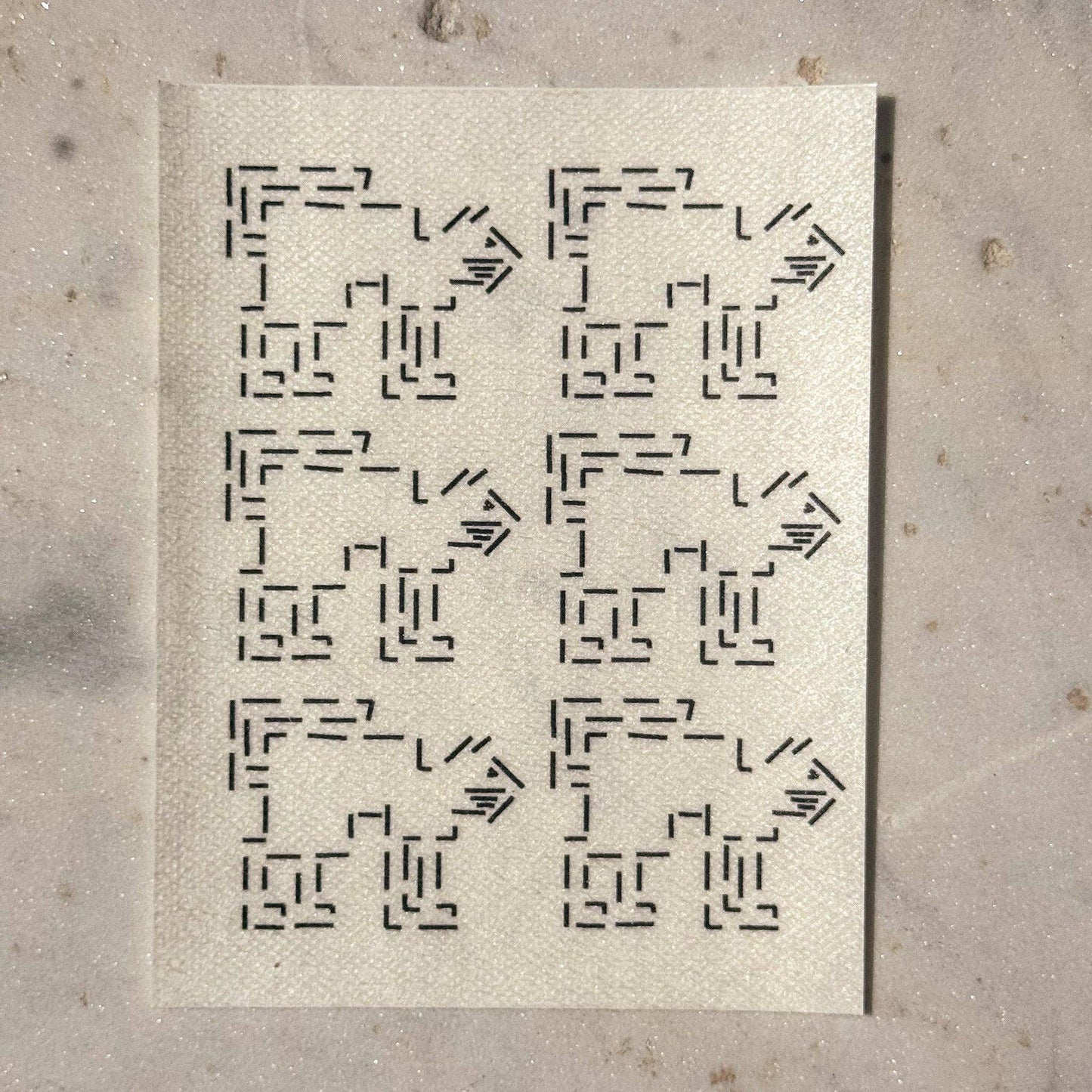 Approved Textiles - Catshiko: Visible Mending Transfers