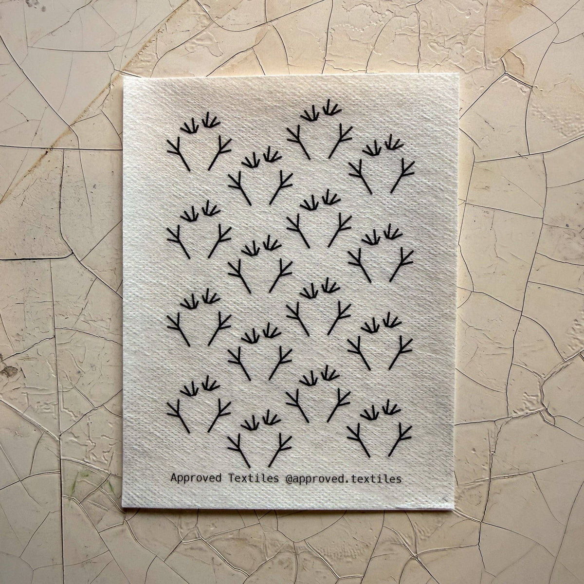 Approved Textiles - Dissolvable Stitching Guides For Visible Mending